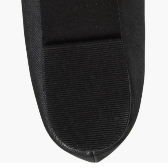 Tahari Geneva Cap-Toe Soft Twill Ballet Flat I Black I New in Box - Picture 8 of 9
